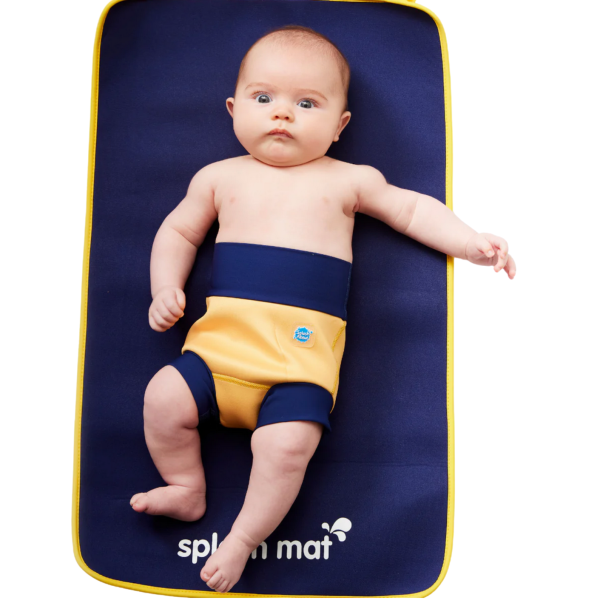 Changing Mat Navy & Yellow - Image 2